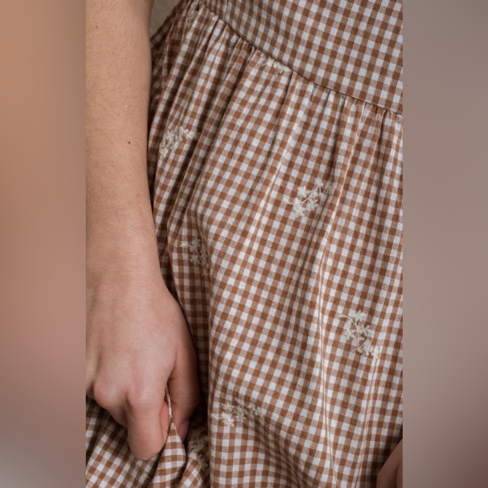 Ravenna dress Neuflora Small gingham dress - Picture 6 of 14